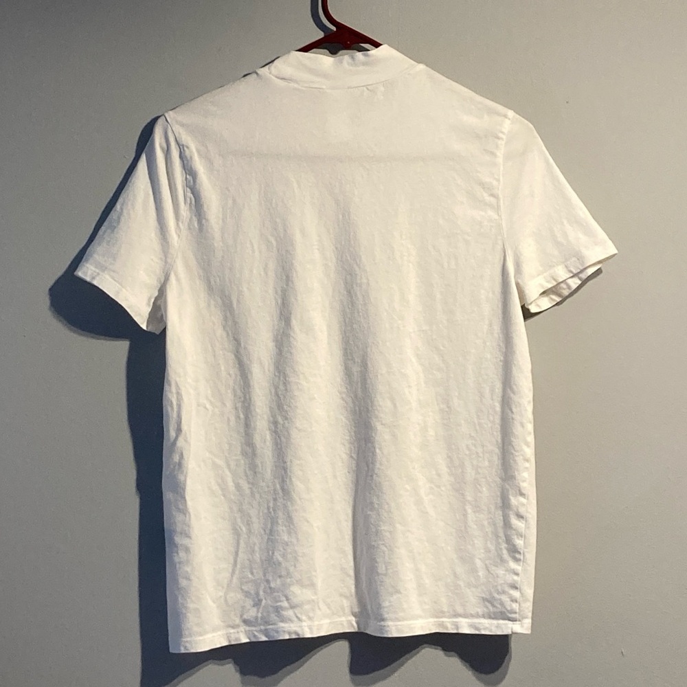 H&M mock neck basic white tee - Picture 4 of 9